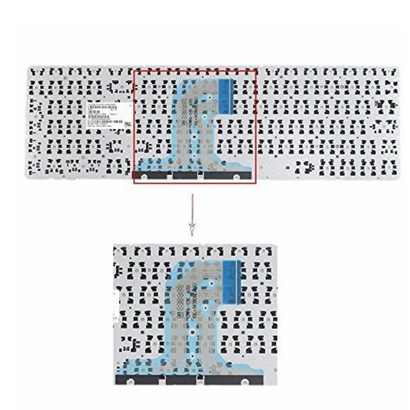 GZEELE для hp 250 G4 256 G4 255 G4 15-ac 15-ac000 15-af 15-af000 клавиатуры Черный без рамки Великобритания Клавиатура Teclado клавиатура PK131EM1A09