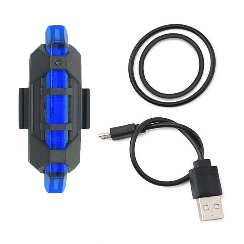 USB велосипедный задний светильник WasaFire, задний Предупреждение ющий светильник, супер яркий светодиодный фонарь Аксессуары для велосипеда luz bicicleta