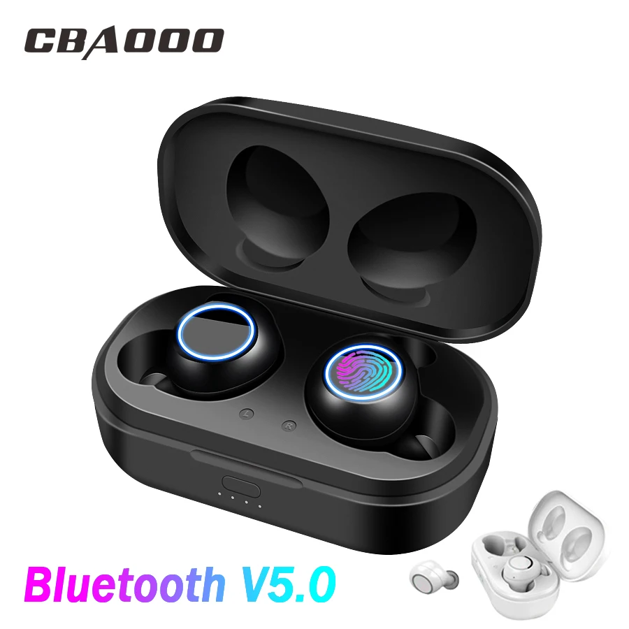 Bluetooth 5,0 TWS наушники настоящие беспроводные Близнецы наушники спортивные bluetooth наушники гарнитура с зарядным устройством