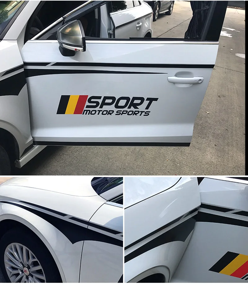 KK материал наклейка на корпус спортивного автомобиля для Audi A1 A3 A4 A5 A6 A6L A7 A8 S3 S6 Q3 Q5
