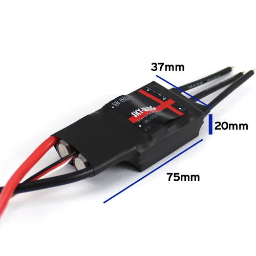 Бесщеточный Регулятор Скорости Skywing 150A ESC для радиоуправляемой модели самолета