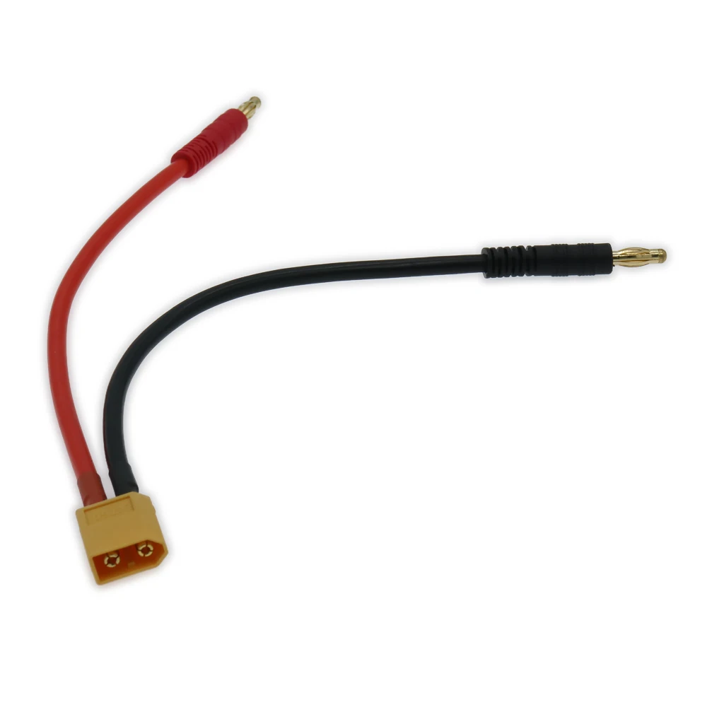 RCAWD 1x150 мм розетка Xt60 и позолоченный штекер 4 0 силиконовый кабель 12awg для зарядного