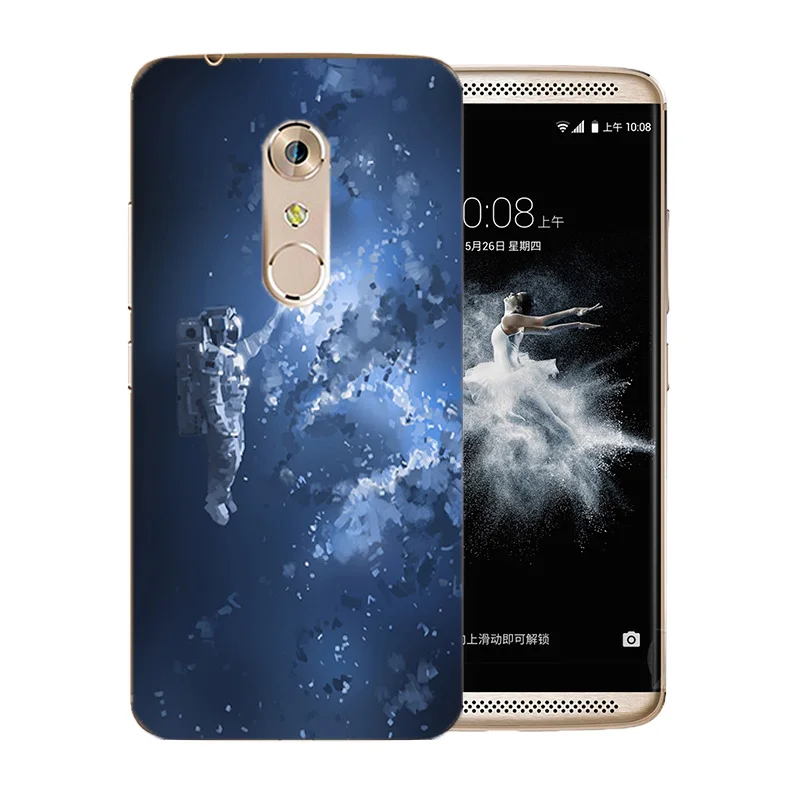 5 дюймов для ZTE Axon 7 A2017 чехлы телефонов мягкий силиконовый Ультратонкий чехол из