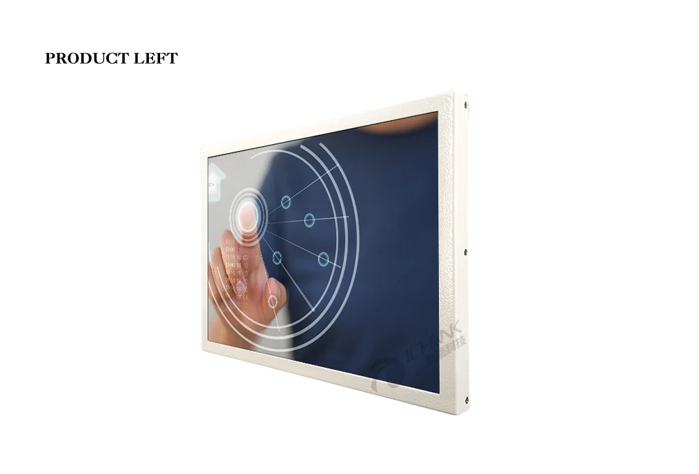 ZB120TC-V592DG/12 дюймов 1024x768 HDMI серый белый металлический корпус без привода многоточечный емкостный сенсорный монитор ЖК-экран
