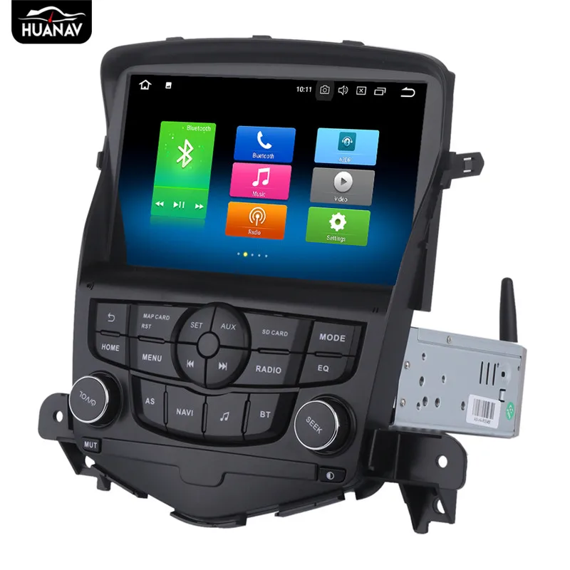 Android 8 0 мультимедийный автомобильный DVD-плеер без GPS-навигации для Chevrolet CRUZE 2008-2011