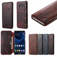 premium retro leather case for samsung galaxy s10 s9 s8 plus note9 protective shell flip cover note 9 8 business retro luxury