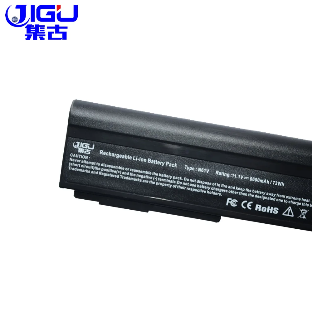 Jigu высокая производительность Новый аккумулятор для ноутбука ASUS G50V G51V G51J L50 M60J G60