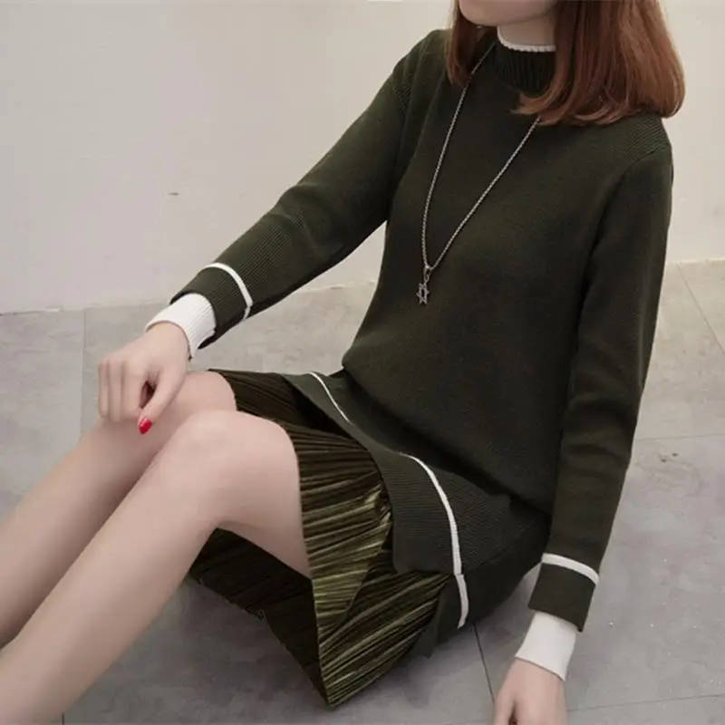 018 клуб vestido de festa лето для женщин осень Hiver Плиссированные Свободные корейский