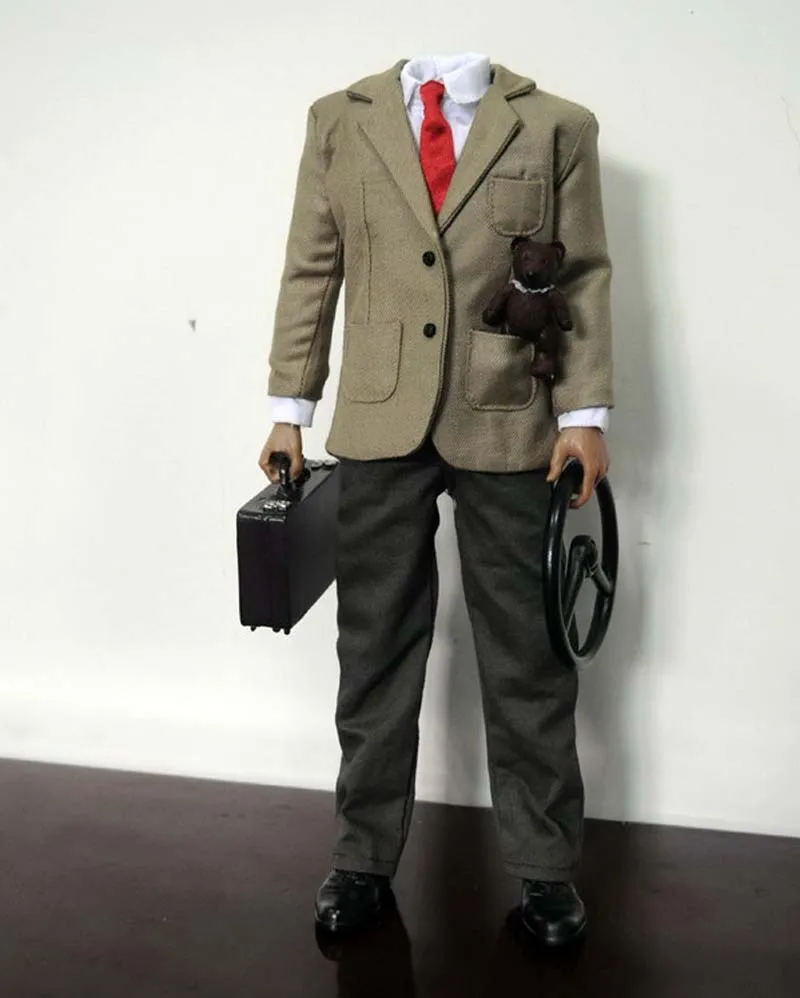 1/6 масштаб MR. Bean AC-11 аксессуары для костюма KMF033 для 12 дюймов Фигурки игрушки мужской костюм обувь футболка модель m3n
