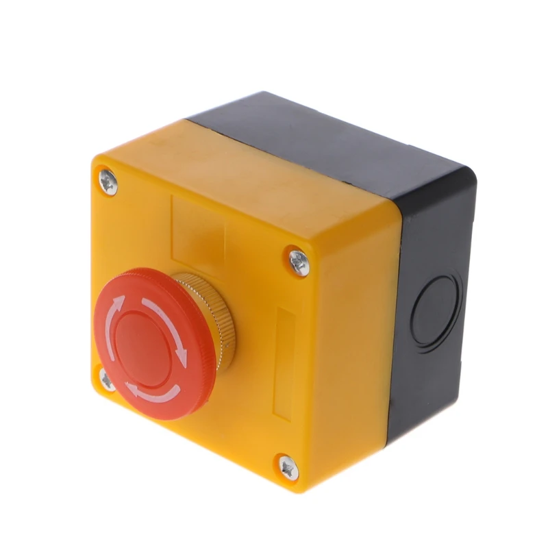 Красный знак аварийной остановки Push Button DPST гриб переключатель AC 660 В 10A NO + NC LAY37 11ZS %