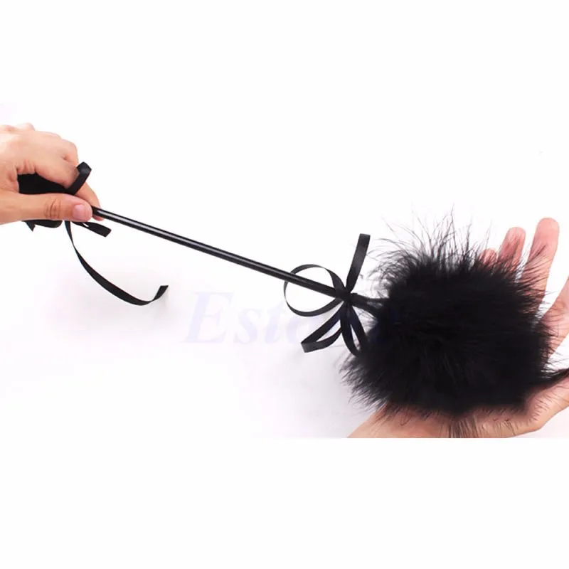 Секс игра для взрослых перо щеколок порка кнут бондаж Flogger Сдержанность