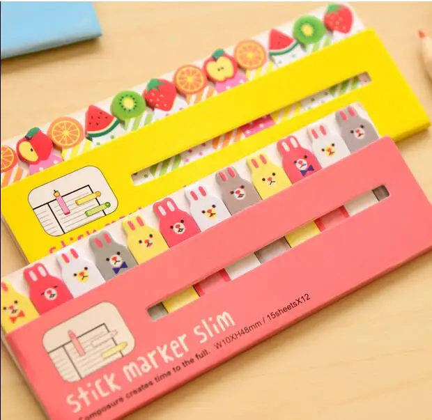 

1PCS/Lot NEW number 560 Animal series Sticky Notes/stick marker Post notepad memo zakka stationery office School supplies