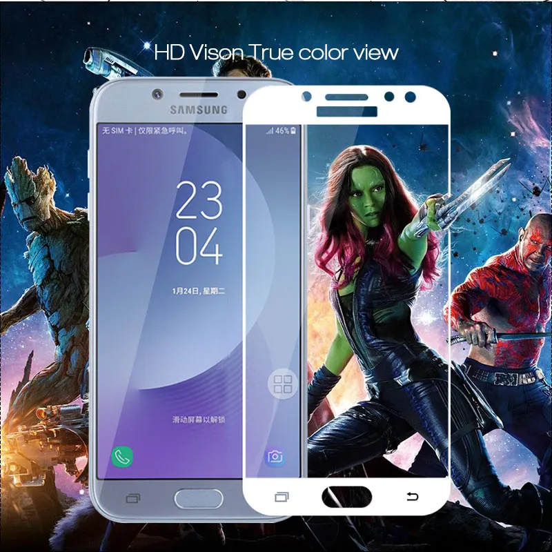 Защитная пленка для экрана телефона Samsung Galaxy J7 2017 j730 5 дюйма закаленное стекло