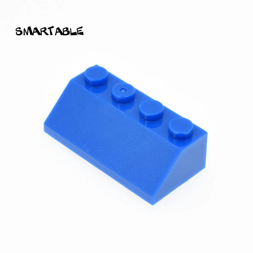 Smartable наклонные кирпичи 45 2X4 строительные блоки детали игрушки для