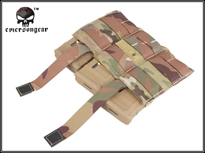 Emersongear M4 Triple Magazine Pouch Combat Molle Tactical FAST EM2388 | Спорт и развлечения