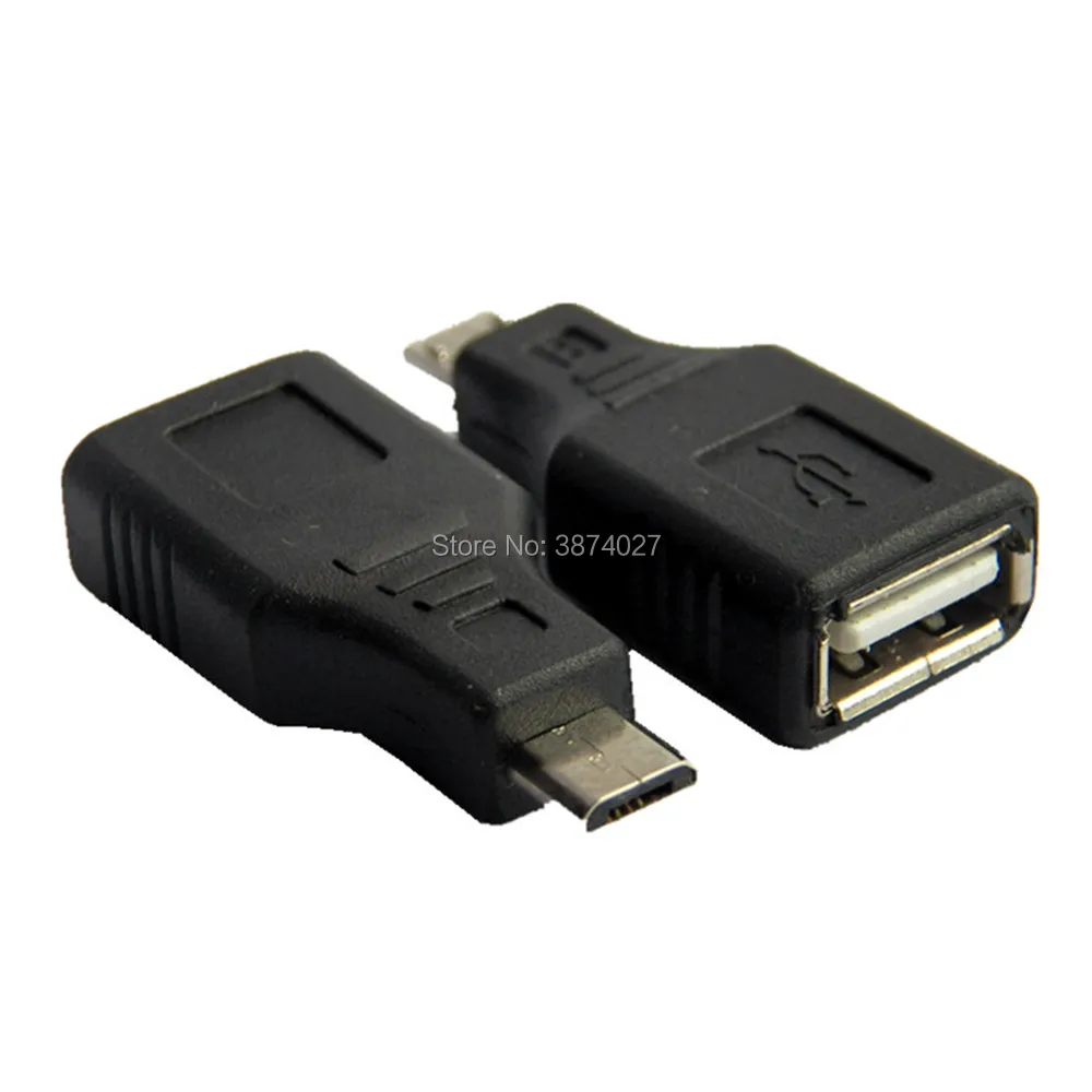 Новое поступление переходник OTG с USB 2 0 мама на Micro B 5-контактный папа конвертер для