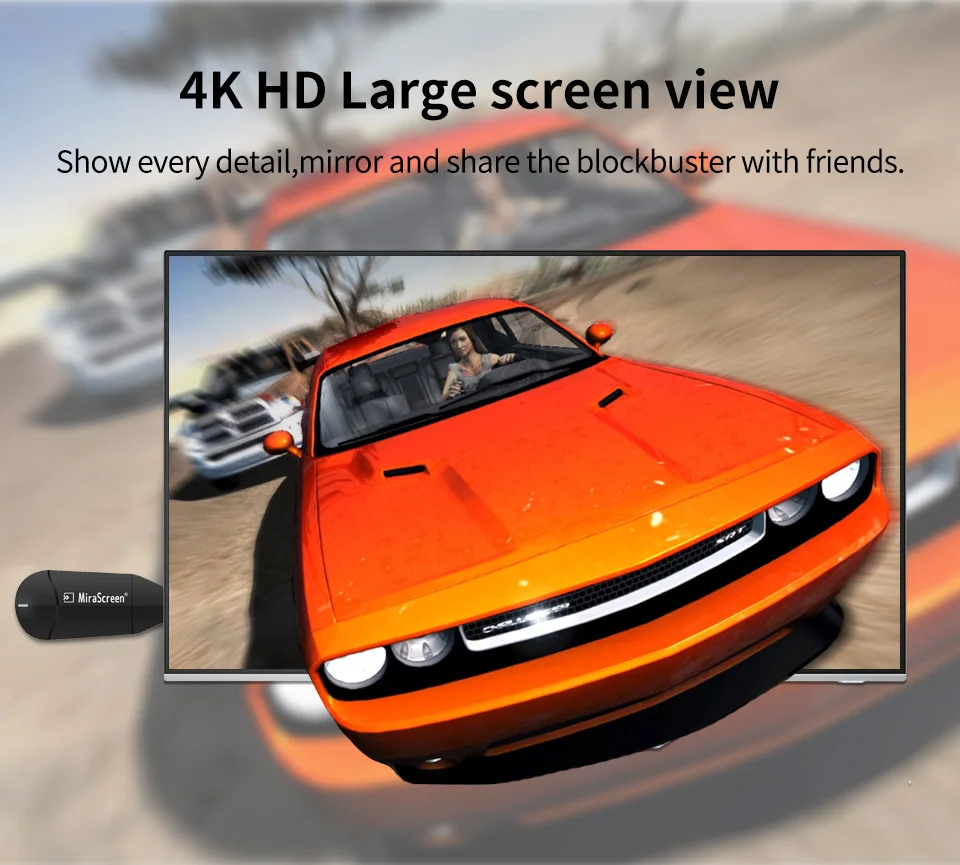 Mirascreen k6 5Ghz ТВ ключ двухдиапазонный 2 4 ГГц 5 8 к HD WiFi miracast Airplay DLNA tv Stick K EZCast дисплей