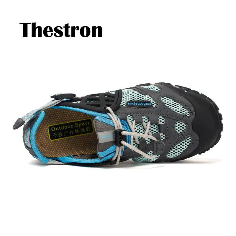 New store promotion Lovers Wading Shoes Summer Man Walking Shoe Outdoor Breathable Mesh Sneakers Water Hard Wear for Couple | Обувь