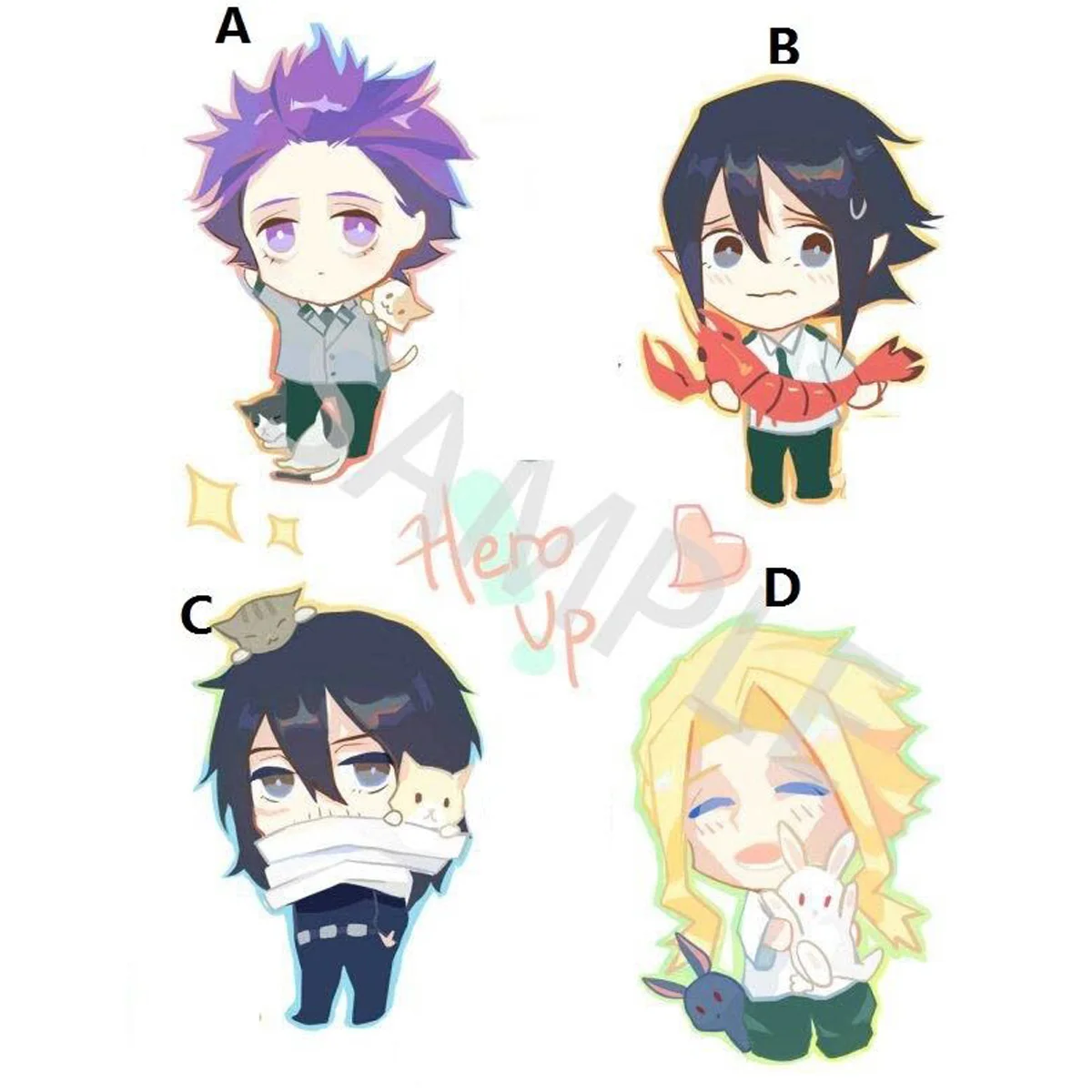 Boku No Hero My Hero Academy Aizawa shota Allmight брелок на ремешке милый
