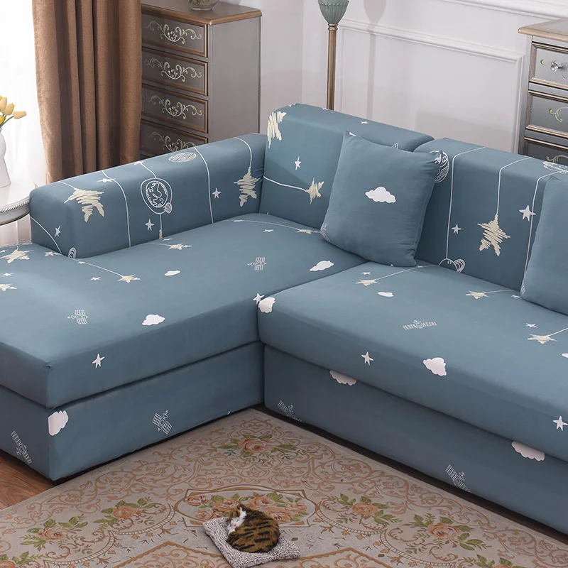 L-образный диван-крышка стрейч секционный диван Обложка Чехлы для Гостиная Housse