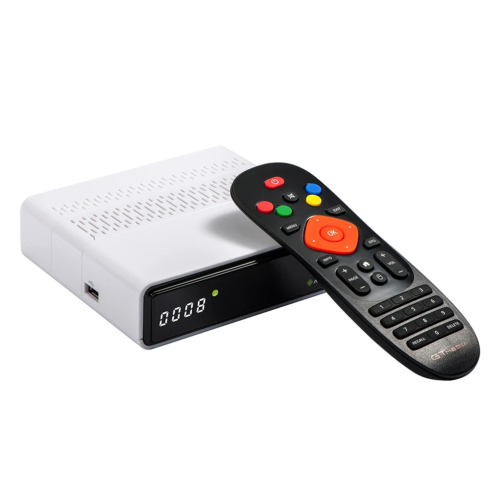 Freesat GTmedia GTS DVB S2 спутниковый ресивер Amlogic S905D WiFi BT4.0 Android 6 0 tv BOX 2 Гб ram 8 rom + 1 год Cccam