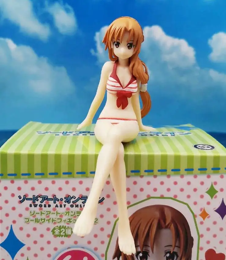 Фигурка аниме модель Sword Art Online Yuuki Asuna Kirigaya Suguha Asada Shino давление мгновенная лапша