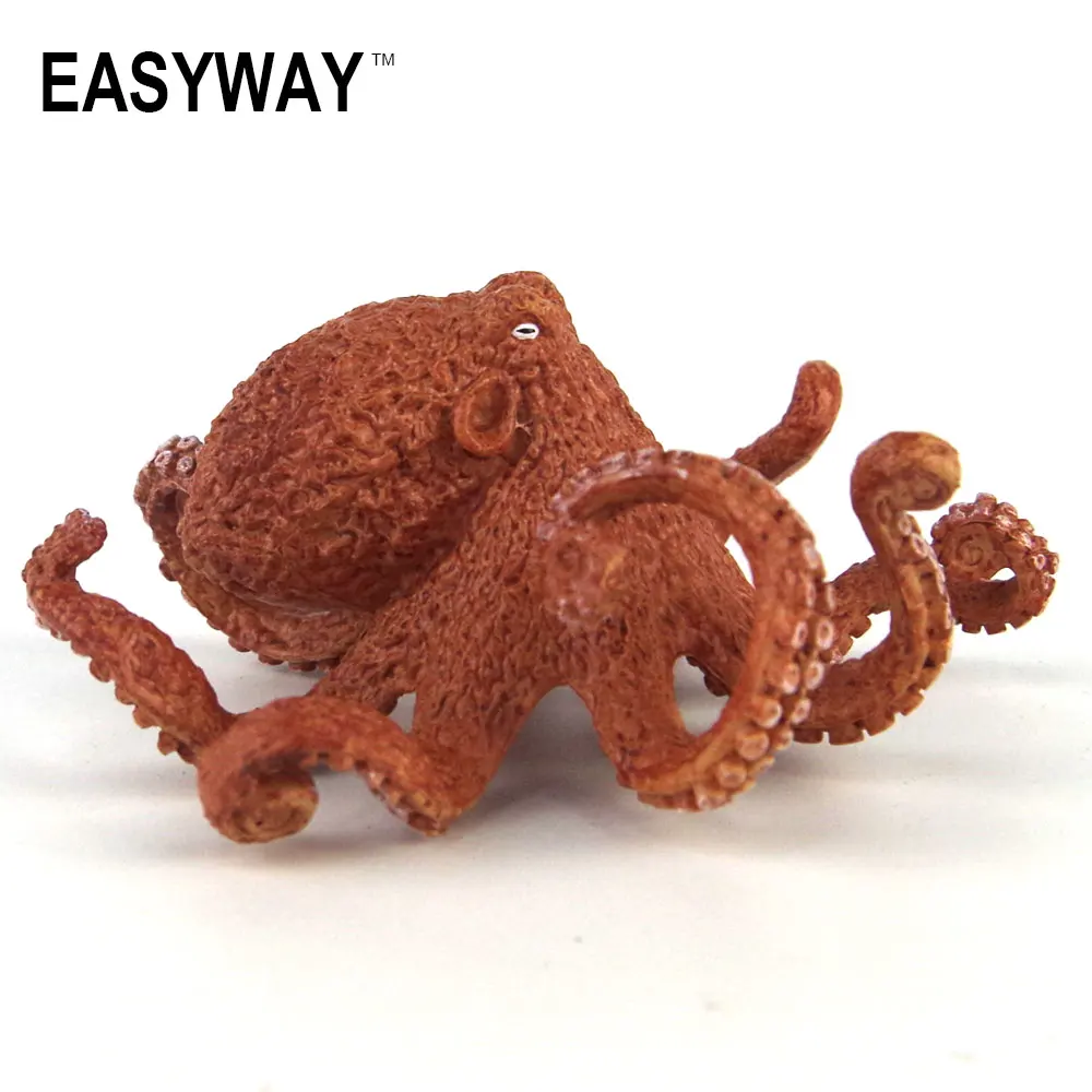 Игрушка для животных EASYWAY набор пластиковых игрушек осьминога фигурка из ПВХ