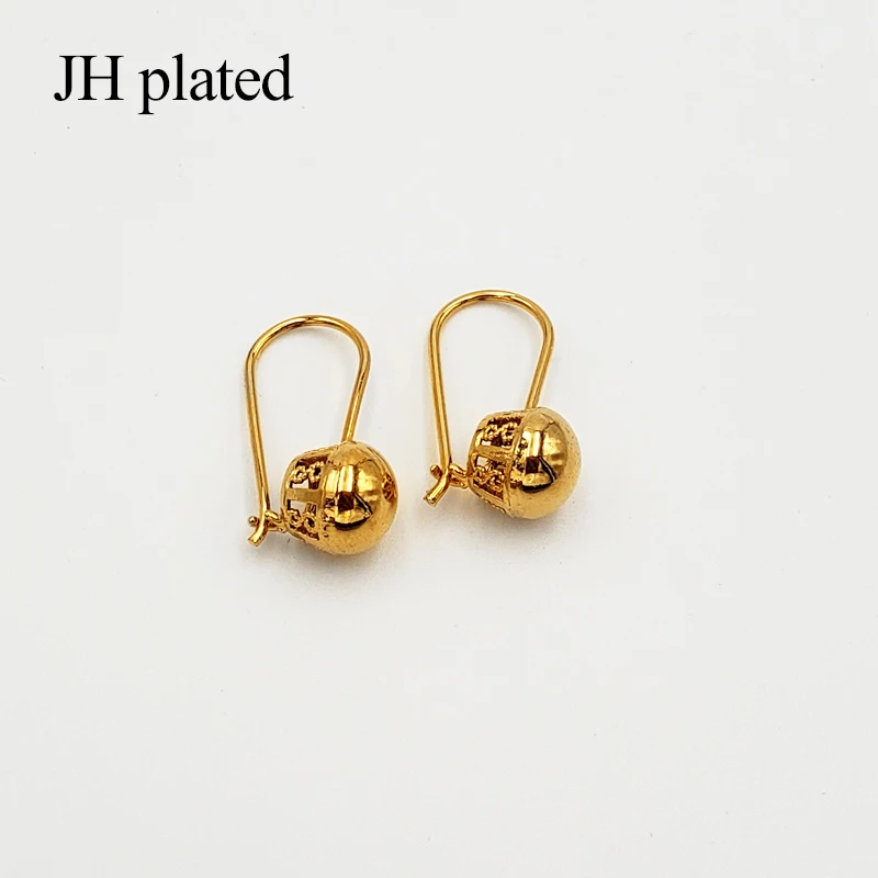 JHplated Мода 2019 Эфиопский Ближний Восток Африканский 24K золотой цвет шар маленькие