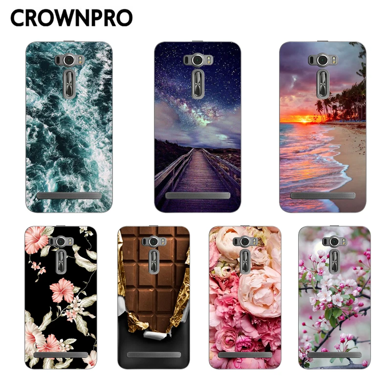 CROWNPRO 5," чехол для телефона ASUS Zenfone 2 Laser ZE500KL ZE500KG чехол силиконовый Zenfone2 LASER ASUS_Z00ED чехол с рисунком