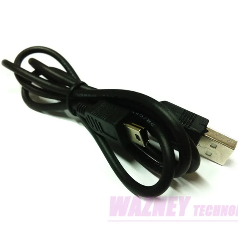 200 шт. USB 2,0 «Папа-папа» 5-контактный штекер Mini-USB кабель для зарядки и синхронизации данных зарядное устройство кабель для gps MP3 MP4 цифровой плеер Камера чехол для телефона