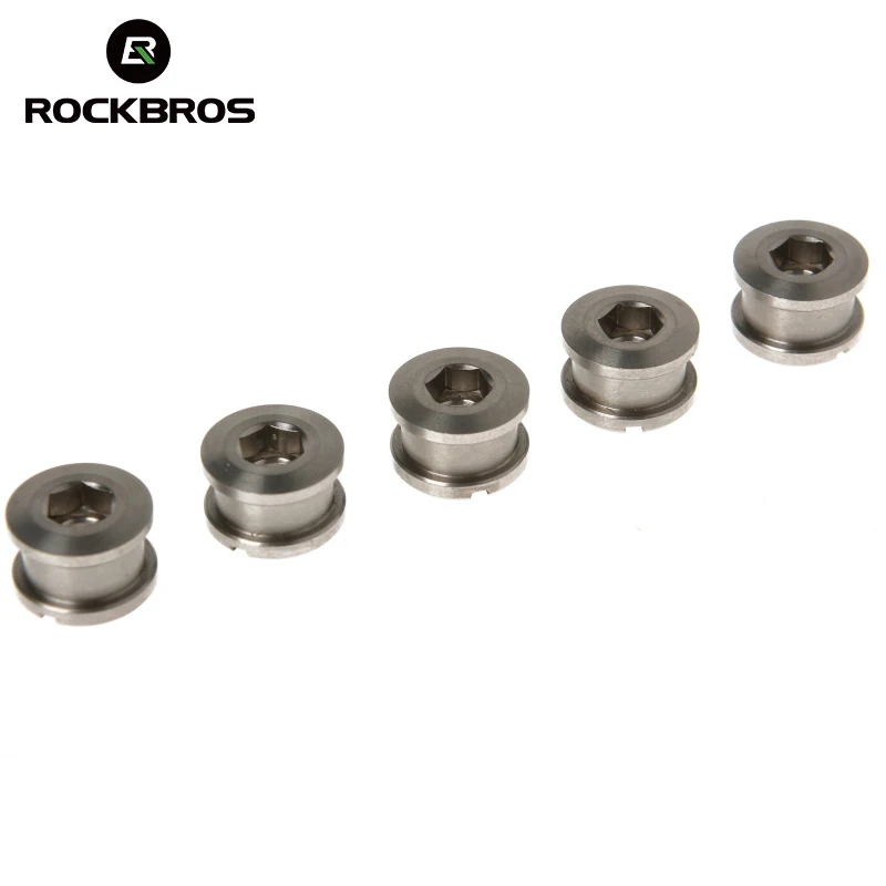 Rockbros велосипед велоспорт титана Велосипедного шатуна болты гайки M8 для