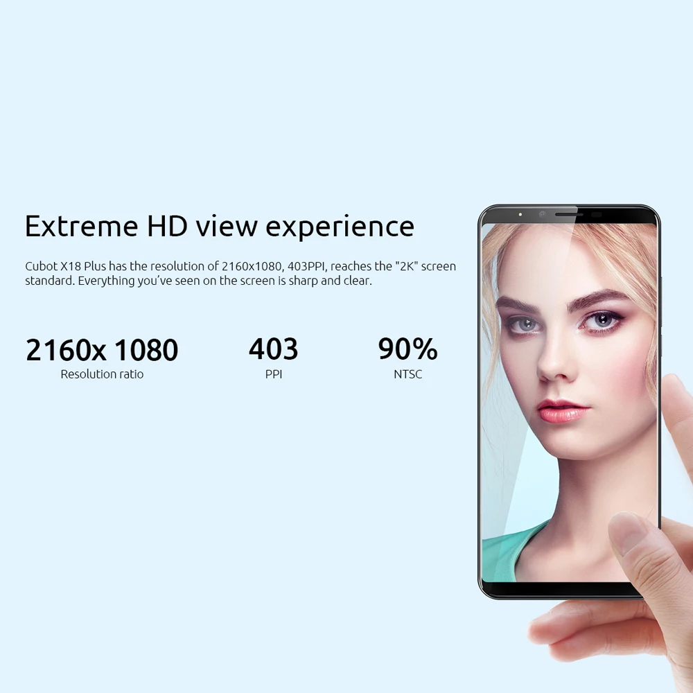 Мобильный телефон CUBOT X18 Plus, 4G, 5,99 дюймов, FHD+ 18:9, Восьмиядерный процессор MT6750T, 4 Гб+ 64 ГБ, задняя камера, 20 Мп+ Мп, отпечаток пальца, смартфон