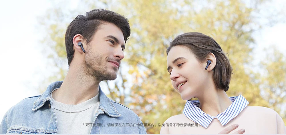 Xiaomi Airdots Pro СПЦ Bluetooth наушники ANC переключатель коснитесь Управление IPX4 Водонепроницаемый Беспроводной наушники