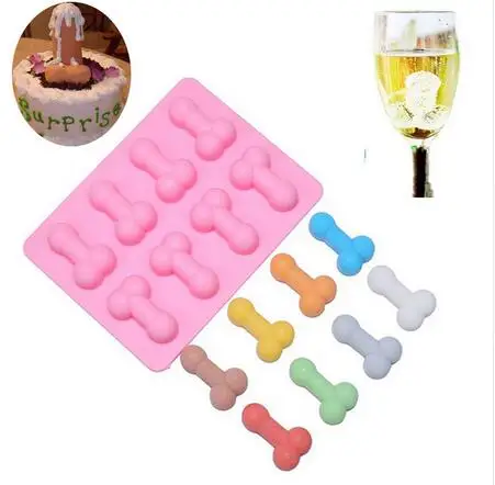 Силиконовый кубик льда кухонные инструменты новинка прикольный подарок пенис