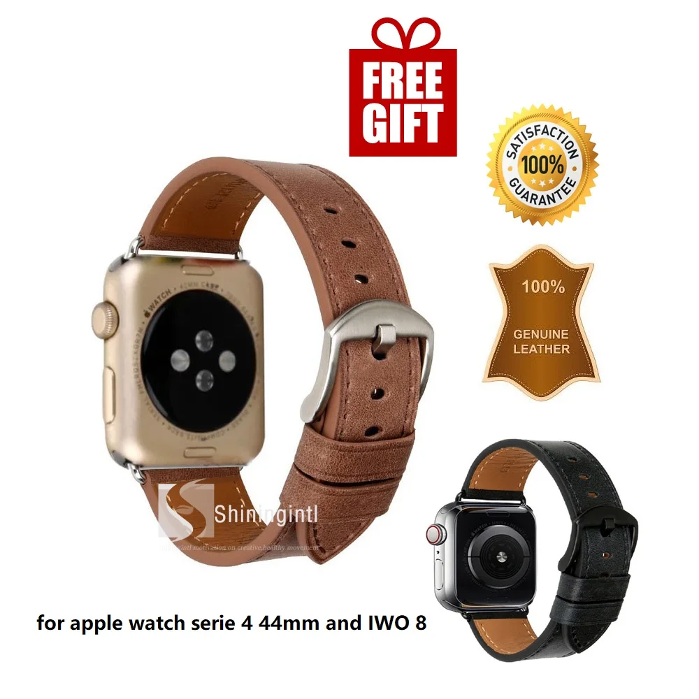Оригинальные ремешки Smochm для iwatch Apple Watch 42 мм 44 серии 4 3 2 1 Nike + / Hermes