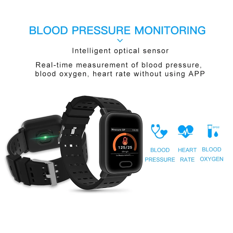 Wearpai L3 Bluetooth Smartwatch мужчин и женщин сердечный ритм трекер сообщение напоминание