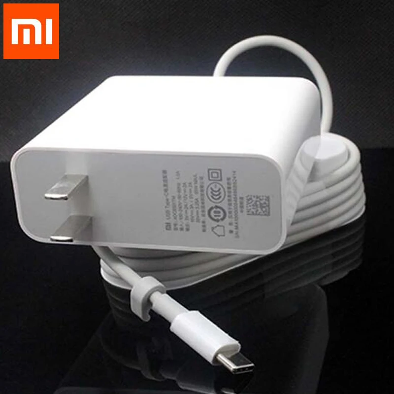 Зарядное устройство для ноутбука Xiaomi 65 Вт 45 MI USB Type C оригинальное зарядное Lenovo Asus