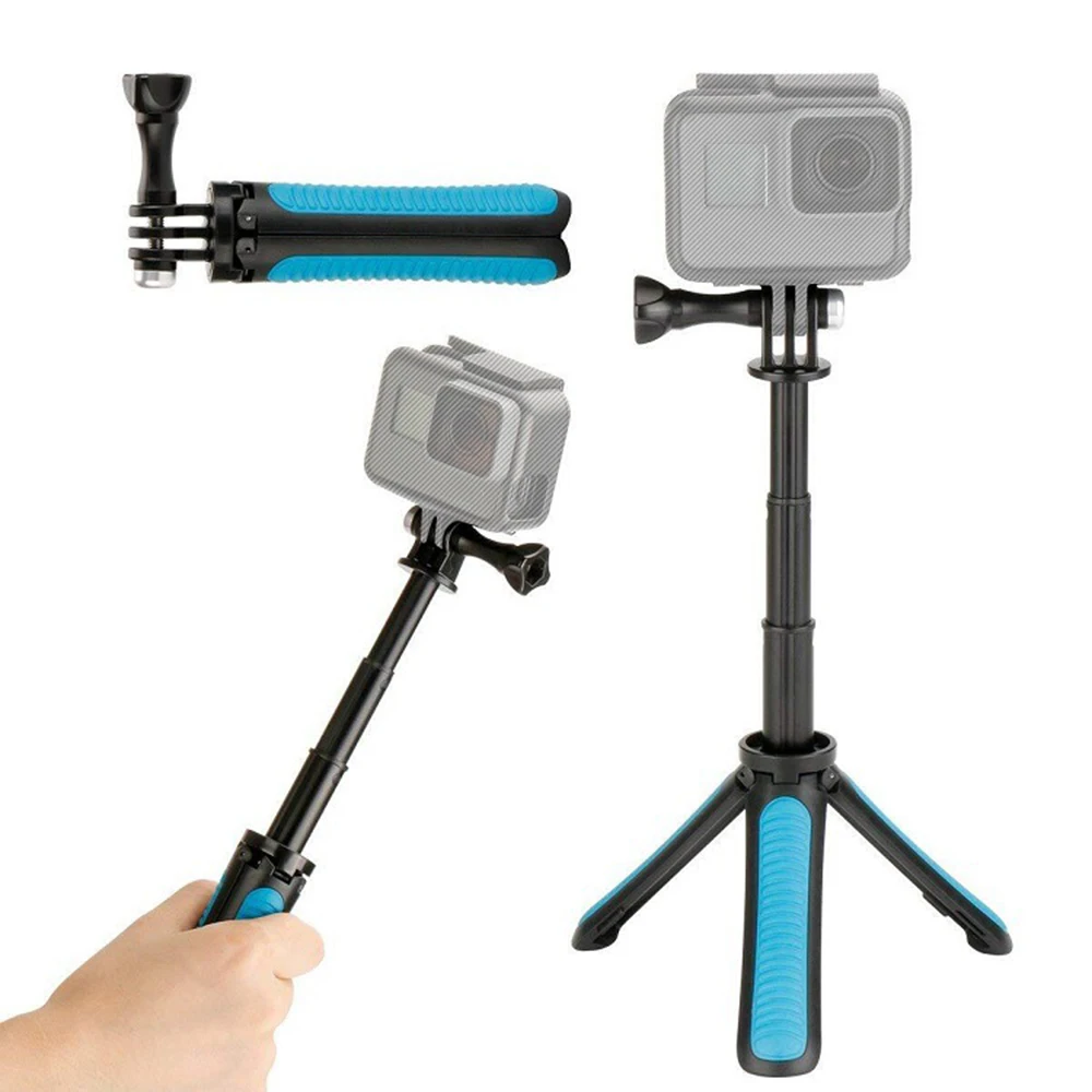 Держатели и подставки для Gopro коротышка рукоятки расширение полюс Выдвижная