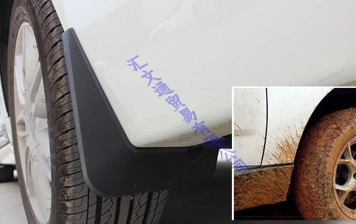 Передние и задние щитки от грязи в автомобиле бриджи для Ford Fiesta Hatchback 2009 2010 2011 2012