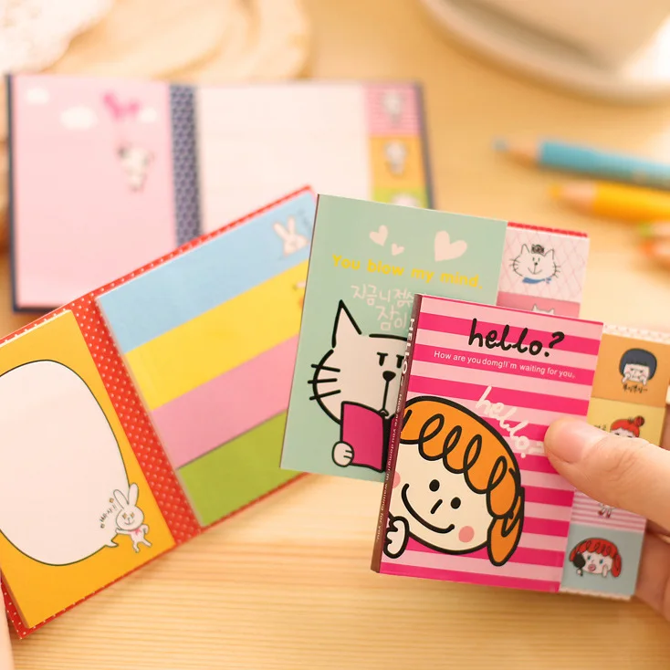 Блокнот Kawaii планировщик Стикеры школьные принадлежности канцелярские заметки Блокнот блокнот Сообщение Он papelaria filofax papel