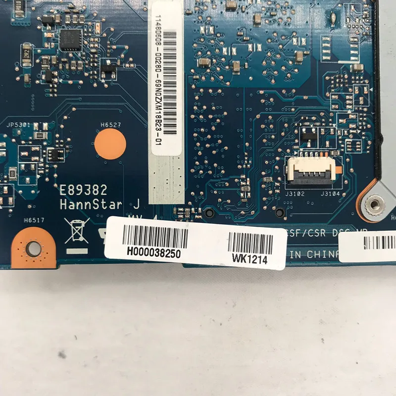 Высокое качество для Satellite C870 L870 материнская плата ноутбука H000038250 HM76 DDR3 100% Полная