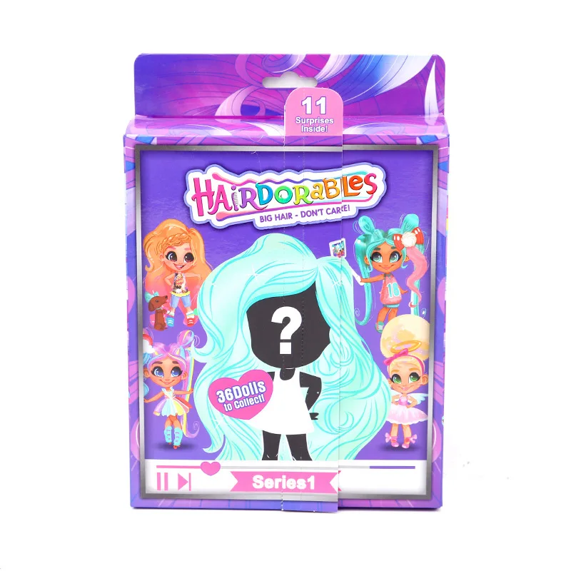 3 шт/лот волосы красота куклы с сюрпризом для девочек Забавные игрушки Детские