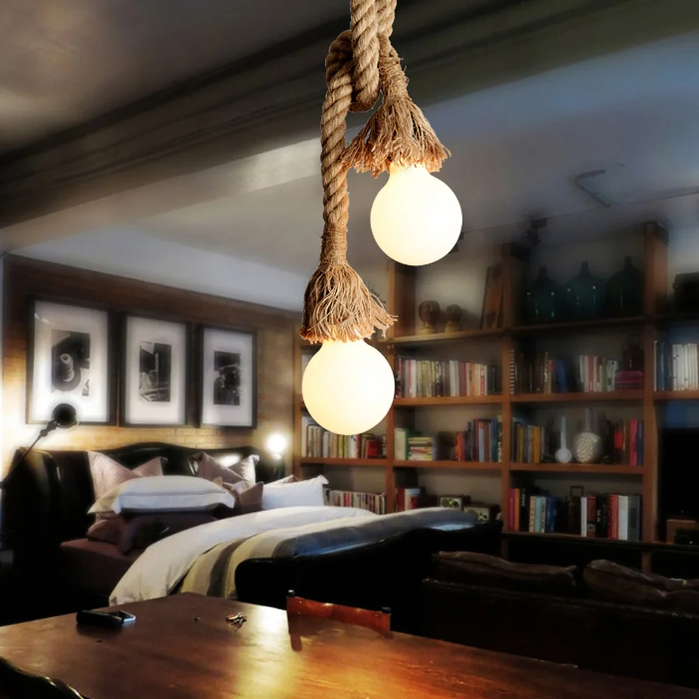 Винтажный подвесной Ночной светильник в стиле ретро 100 500 см|lamp industrial|industrial stylestyle