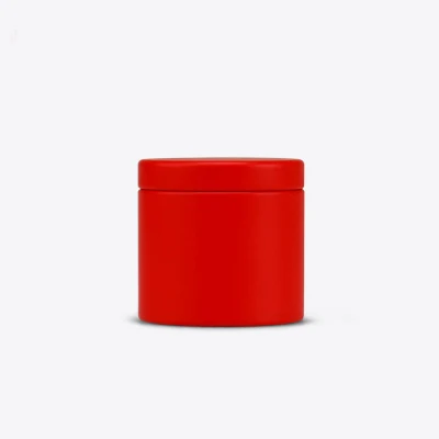 Dia47X45mm Круглый Мини прекрасный чай жестяная коробка Горячая герметичный caddy офисный металлический ящик для хранения коробка 100 шт./лот - Цвет: Красный