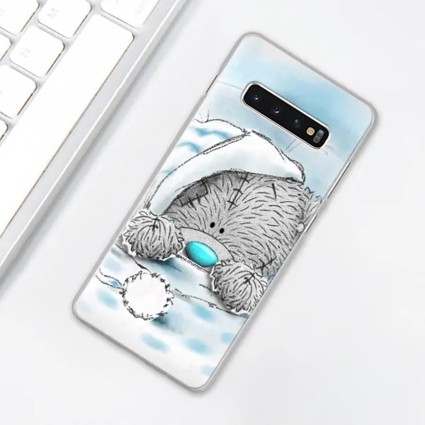 004 Tatty Teddy Bear Me To You чехол для телефона для samsung Galaxy S10e S10 Plus S7 S8 S9 Plus Note 8 9 M10 M20 M30 жесткий чехол - Цвет: 004