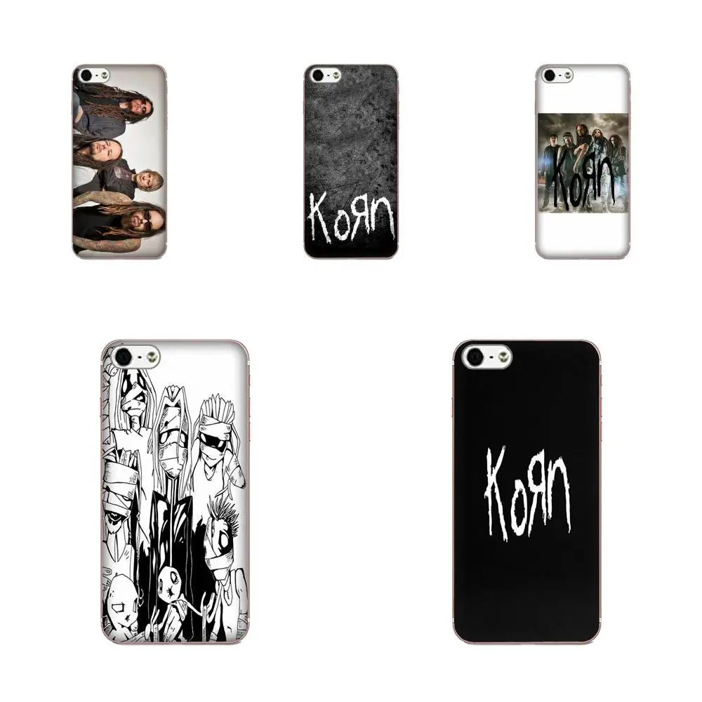 Группа Korn мягкий TPU Модный чехол для телефона Huawei P7 Honor 4C 5A 5C 5X6 6C 6A 6X7 7X8 9 V8 V10 Y3II Y5II Y6II