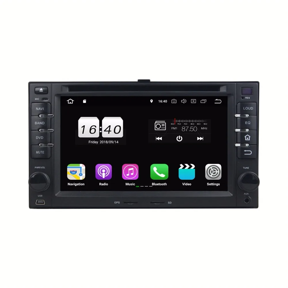 Android 8 1 Автомобиль Радио DVD GPS Мультимедийный проигрыватель для Kia Cerato Sportage Ceed Sorento
