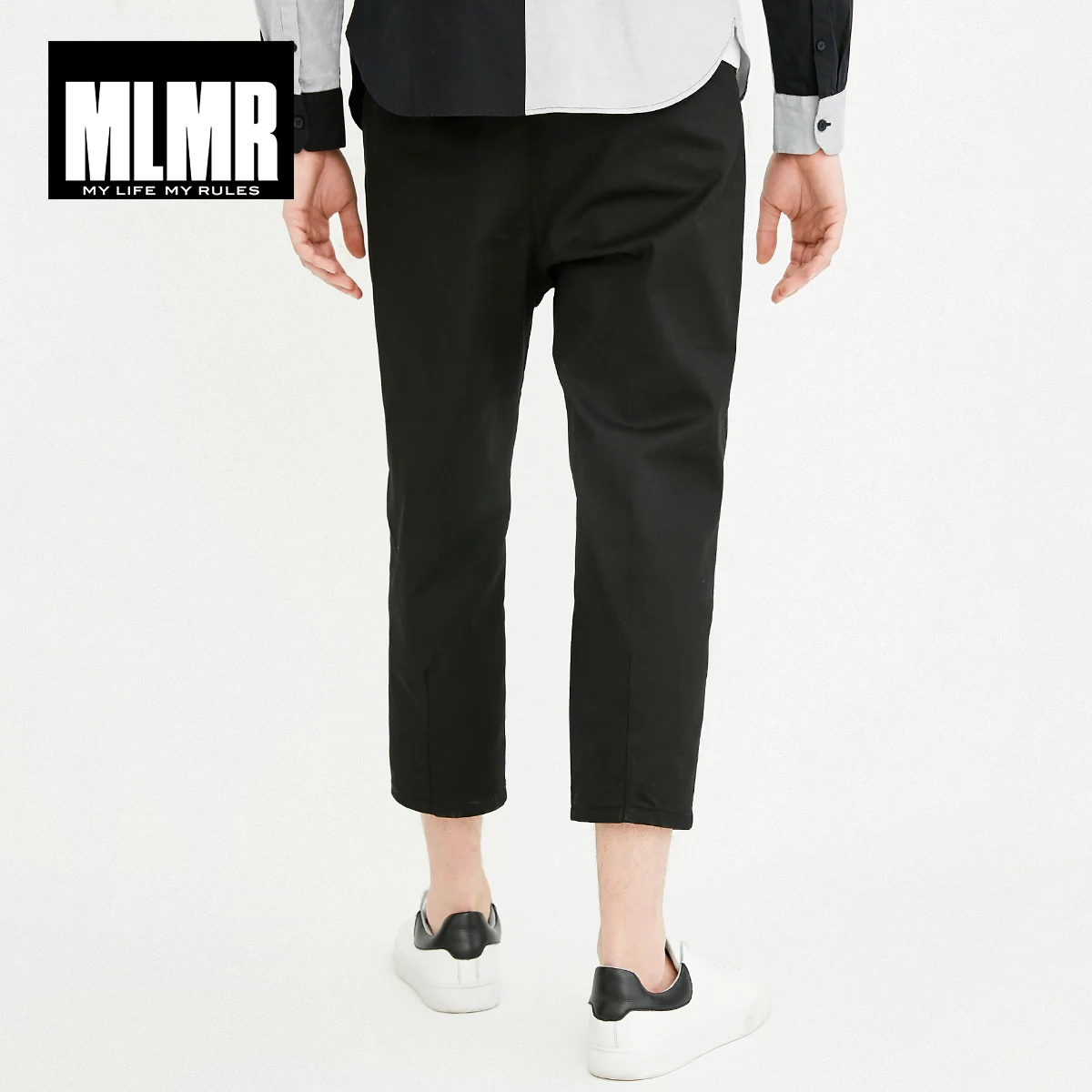 MLMR брендовые новые модные повседневные брюки эластичные износостойкие ткани