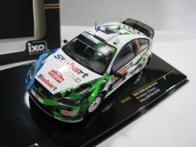 I XO 1:43 Ford Focus RS WRC 08 2009 сплав модель автомобиля литье под давлением металлические игрушки подарок на день рождения для детей мальчиков
