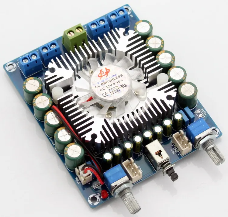 Бесплатная доставка TDA7850 HIFI плата автомобильного усилителя мощности 50 Вт x 4 12 В
